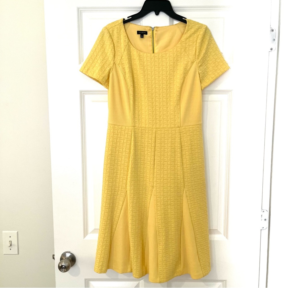 Talbots Yellow Dress